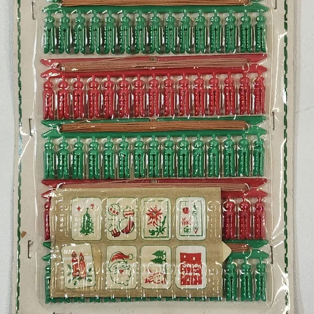 Christmas Card Display Dexter's Lee Wards 120 Piece Holder Set NEW NOS 20-14215